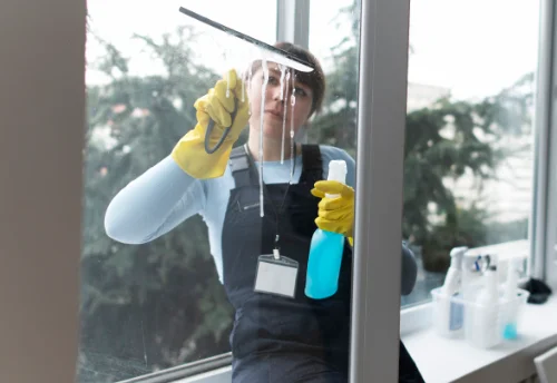 Nettoyage de vitres intérieures et extérieures à Trégueux